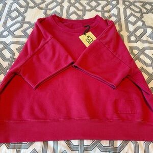 Daily Drills oversized short sleeve top